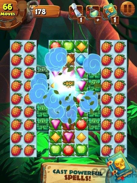 jungle mash游戏下载,junglemash,消除游戏,三消游戏