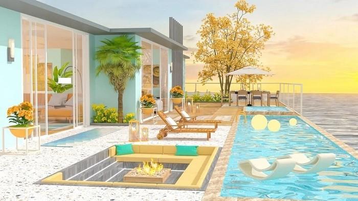 现代海滨别墅设计游戏mod(modern beach house)下载,现代海滨别墅设计,趣味游戏,设计游戏