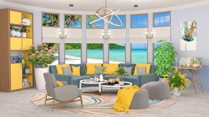 现代海滨别墅设计游戏mod(modern beach house)下载,现代海滨别墅设计,趣味游戏,设计游戏
